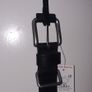F&F Men's Real Leather Belt Black L Genuine Leather Image 3