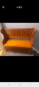 Monks Bench with storage