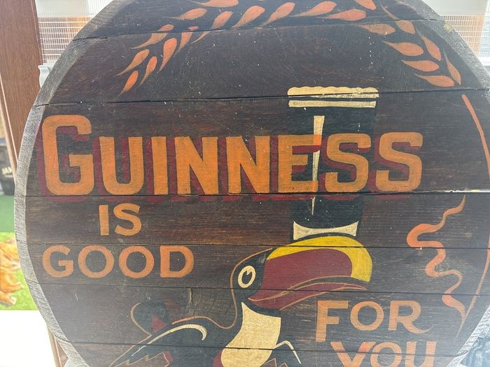Guinness wooden sign