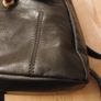 Leather knapsack. Image 7