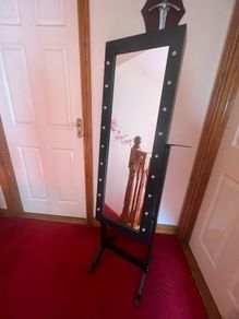 Standing Mirror with LED