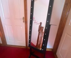 Standing Mirror with LED