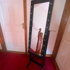 Standing Mirror with LED