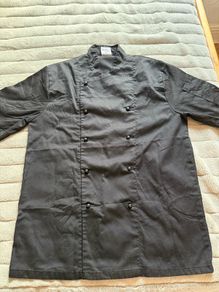 Men Chef's Jacket (Black) - Excellent Condition - size M
