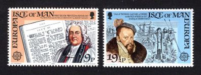 1982 Isle of Man Europa Historic Events Commemorative Stamp Mint Never Hinged (MNH)
