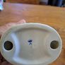 Vintage Porcelain figurine girl holding cat Image 3