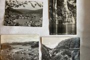 Vintage postcards Norway x 4. Hardanger x 3 &amp; Geiranger (1956)