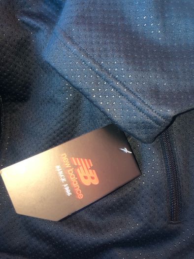 New Balance softshell hoodie running jacket size medium
