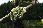 Brand new Designer oversized cotton top