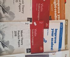 Grade 1 to grade 3 violin books