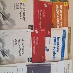 Grade 1 to grade 3 violin books