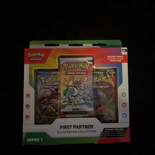 Pokemon First Partner Illustration Collection Series 1