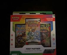 Pokemon First Partner Illustration Collection Series 1