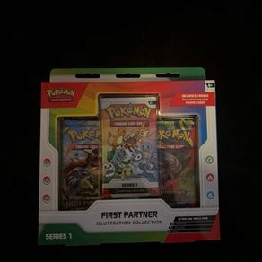 Pokemon First Partner Illustration Collection Series 1