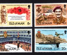 1981 Isle of Man 60th (Diamond Jubilee) Anniversary of The Royal British Legion Commemorative Stamp Mint Never Hinged (MNH)