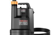 690W Submersible Sump Pump, 17500 L/H, PP-GF20 Submersible Sewage Dirty Clean Water Pump with Automatic Float Switch, Long Cord, 9M Max Lift,