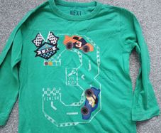 NEXT boy's long sleeve top. Age 3/4