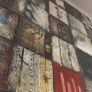 Hand Painted Textured Abstract Cavans 125x90cm Image 4