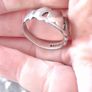 Vintage Irish Sterling Silver Claddagh Ring(1981) Image 4