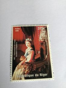 Rare stamp - 1953 Coronation of Queen Elizabeth  ll