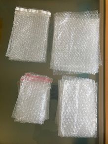 Assorted Small Bubble Wrap Bags As New