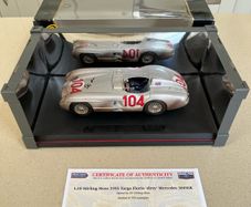 Mercedes 300 SLR 1/18 Dirt Version Signed by Stirling Moss COA