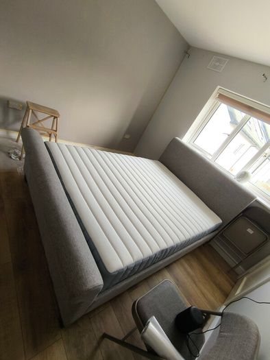 EZ Living 5ft King Size Sleigh Bed Frame