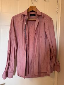 Via Veneto Striped Shirt - Men's Size Small