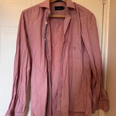 Via Veneto Striped Shirt - Men's Size Small