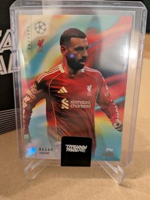 Mo Salah Liverpools Topps Total Football Inferno /99