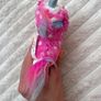 Little Live Pets Scruff-a-lots Cutie Cuts Series 2 Pink Unicorn Soft Plush approx. 11 cm. Used Please see photos Image 8