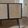 Black Rattan Cabinet HM Image 5