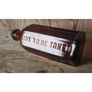 Vintage Bottle Brown Glass KAS960 Image 2