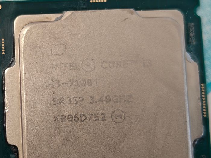 Intel i3 7100T CPU