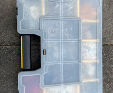 Miscellaneous electrical cable fixings.