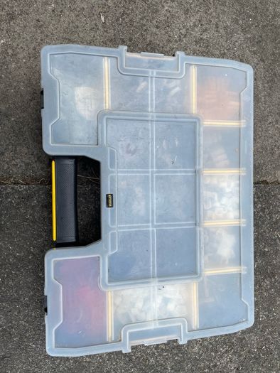 Miscellaneous electrical cable fixings.