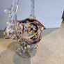 Vintage Murano Spatter Glass Bon Bon Basket Image 7