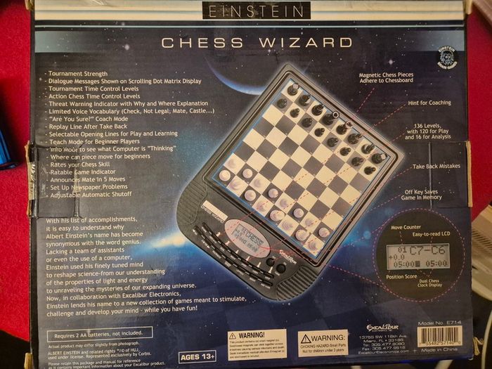Electronic Einstein Chess Wizard Set