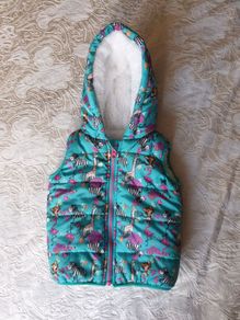 Padded Gilet With Hood 9-12M