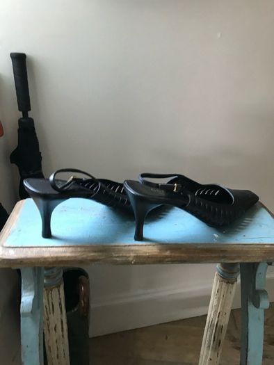 Gucci Black Leather