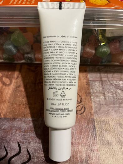 Kenzo World Perfumed Hand & Nail Cream (20ml) - New