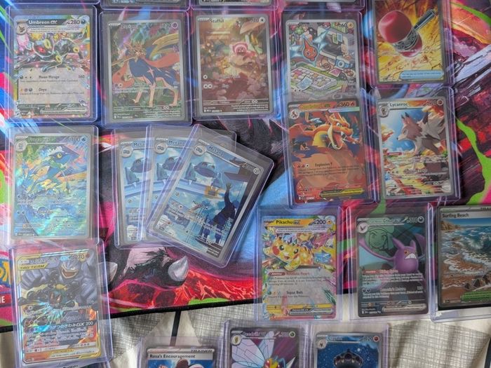 Pokemon Cards Lot Collection Eevee Iron Crown Xerneas many more