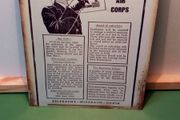 Irish army air corps tin metal sign 1969 recruitment poster reproduction sign
