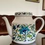 Vintage Midwinter Spanish Garden Teapot Jessie Tait MCM Floral Ceramic Image 9