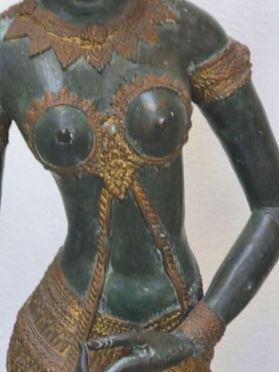 Vintage Thai Bronze Sculpture
