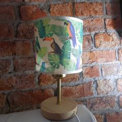 New birds of paradise themed lamp