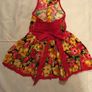 Beautiful Floral Cotton Dress, size-9-12 month Image 2