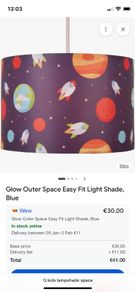 Space lampshade