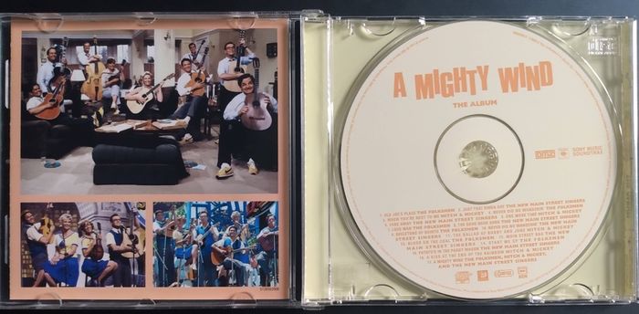A Mighty Wind: The Album CD (2003) Folk Rock Parody EX+ OOP Christopher Guest