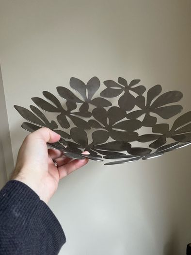Metal bowl